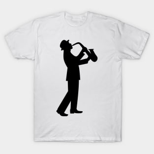 jazz man saxophonist T-Shirt